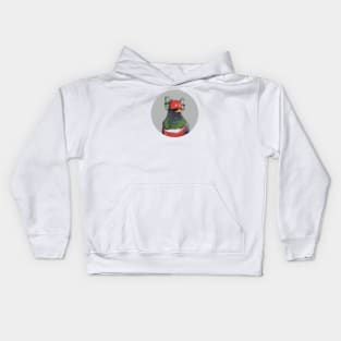 Masked trogon Kids Hoodie